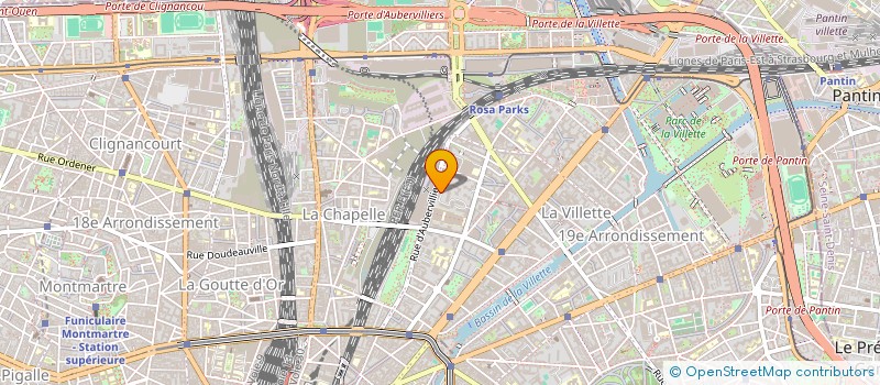 localisation de l'entreprise LA HULOTTE  PARIS