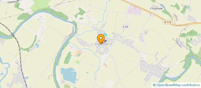 localisation de l'entreprise LA HUTTE  VIELMUR-SUR-AGOUT