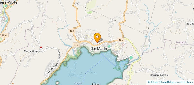 localisation de l'entreprise LA HUVETTE à LE MARIN