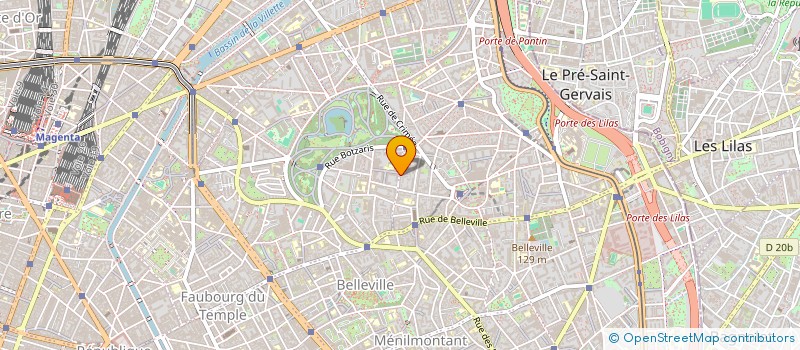 localisation de l'entreprise LA INKORPORATION  PARIS