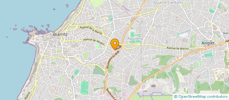 localisation de l'entreprise LA-IRD à BIARRITZ