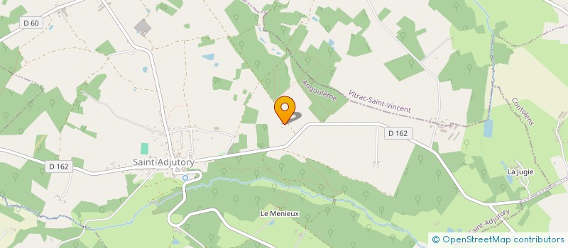 localisation de l'entreprise LA.J TEAM'S HORSES  SAINT-ADJUTORY