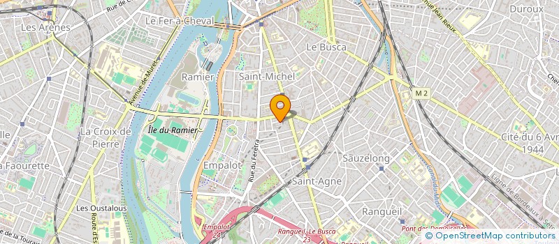 localisation de l'entreprise LA JAC FOOTBALL, JEUNESSE ATHLETIQUE CLUB à TOULOUSE
