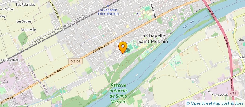 localisation de l'entreprise LA JAM à LA CHAPELLE-SAINT-MESMIN