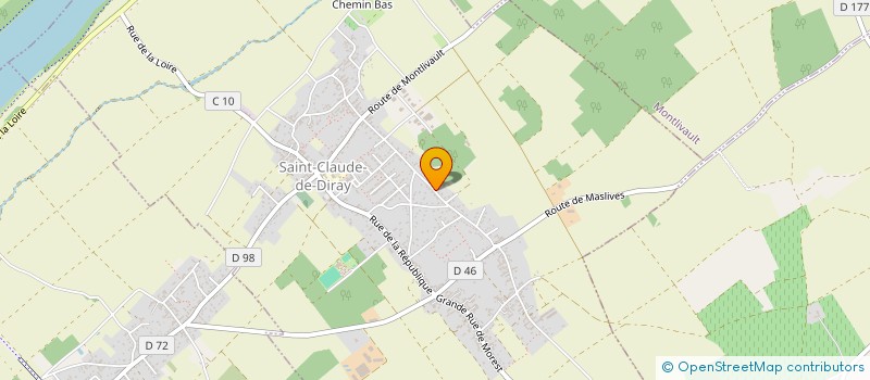 localisation de l'entreprise LA JAMADE  SAINT-CLAUDE-DE-DIRAY