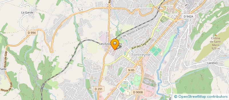 localisation de l'entreprise LA JAME  GAP