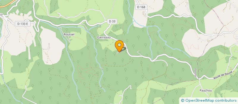 localisation de l'entreprise LA JANADE  ANDILLAC