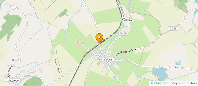 localisation de l'entreprise LA JANICA à VAL DE MEUSE