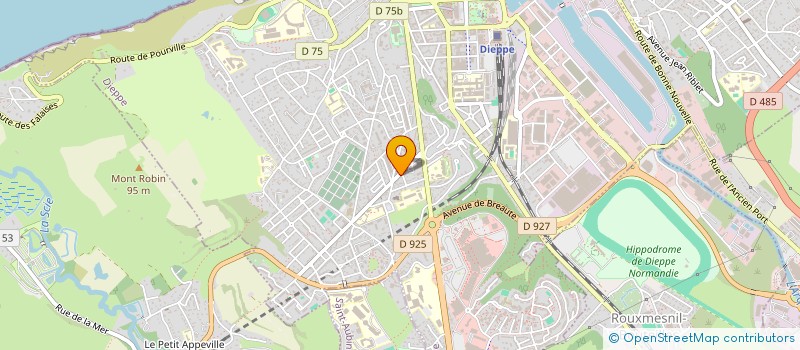 localisation de l'entreprise LA JANVALLAISE  DIEPPE