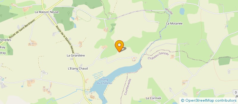 localisation de l'entreprise LA JANVRIE à MONTJEAN