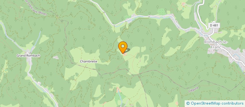 localisation de l'entreprise LA JARDIN DE WERNY  ROMBACH-LE-FRANC
