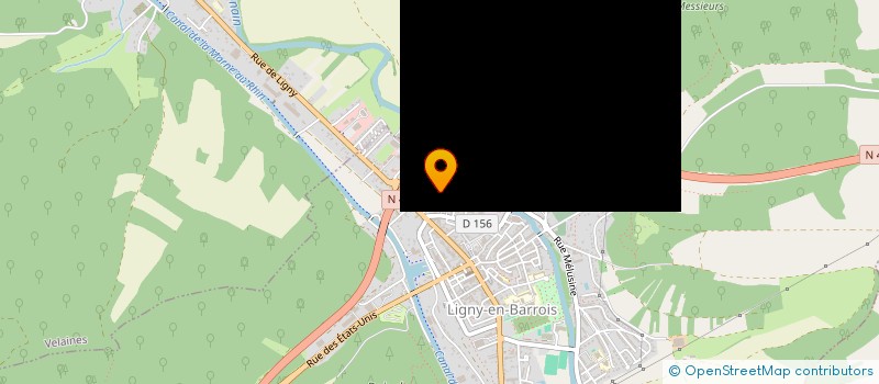 localisation de l'entreprise LA JARDINERIE DES PRAIRIES à LIGNY-EN-BARROIS