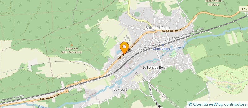 localisation de l'entreprise LA JARDINIERE DE LA VALLEE  SERMAISE