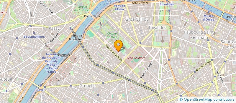 localisation de l'entreprise LA JARDINIERE EN HERBE  PARIS