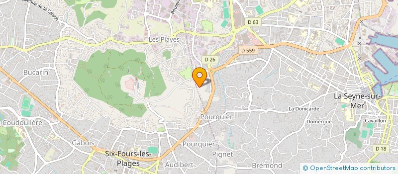 localisation de l'entreprise LA JARJATTE 2 à LA SEYNE-SUR-MER