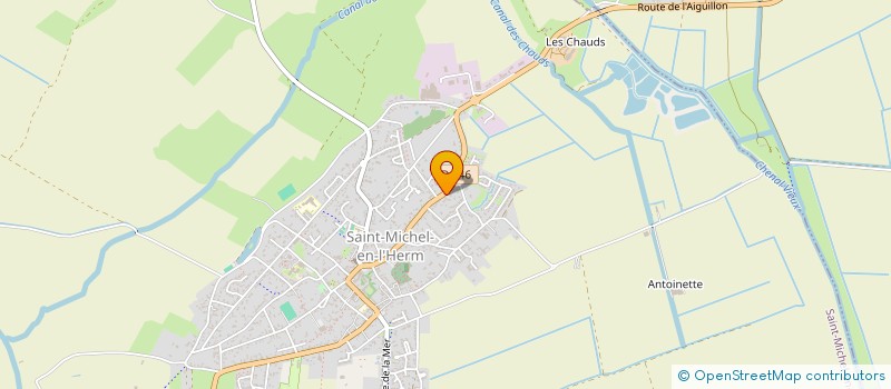 localisation de l'entreprise LA JAROUSSE à SAINT-MICHEL-EN-L'HERM