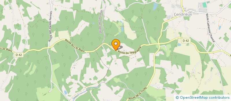 localisation de l'entreprise LA JARRISSADE  VAL DE LOUYRE ET CAUDEAU