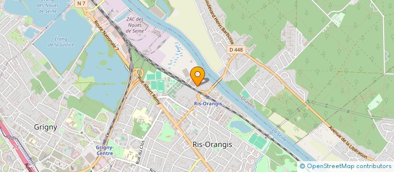 localisation de l'entreprise LA JASMIN D AQUITAINE 33 à RIS-ORANGIS