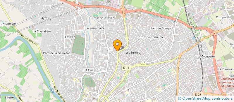 localisation de l'entreprise LA JASSE VIEILLE  BEZIERS