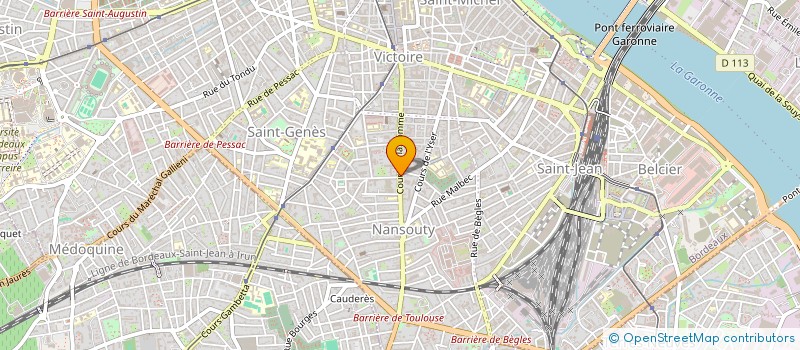 localisation de l'entreprise LA JAVANAISE à BORDEAUX