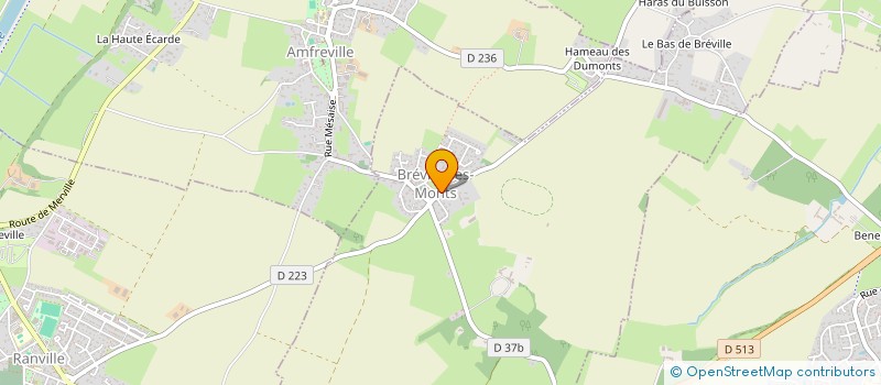 localisation de l'entreprise LA JAVANAISE à BREVILLE-LES-MONTS