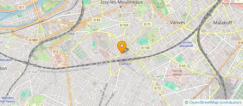 localisation de l'entreprise LA JAVANAISE à ISSY-LES-MOULINEAUX