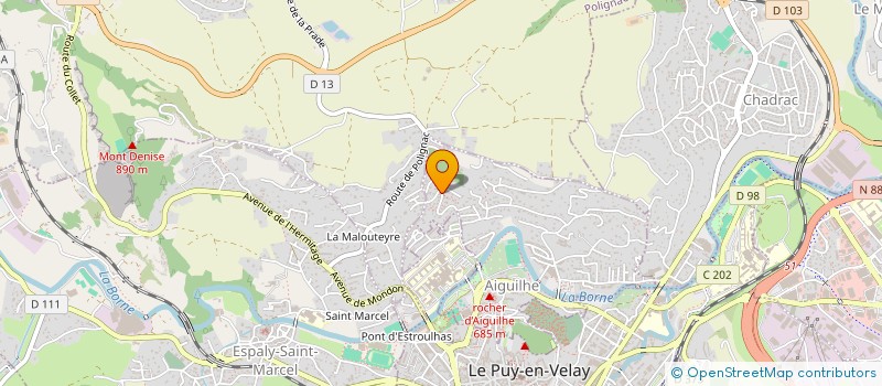 localisation de l'entreprise LA JAVANAISE à AIGUILHE