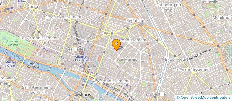 localisation de l'entreprise LA JAZZINIERE  PARIS