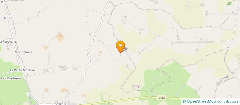 localisation de l'entreprise LA JEANNE D'ARC GORRON à GORRON