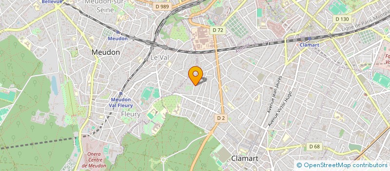 localisation de l'entreprise LA JEANNE PERRIN à CLAMART