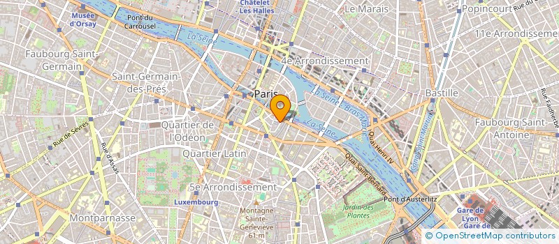 localisation de l'entreprise LA JEANNETTE  PARIS