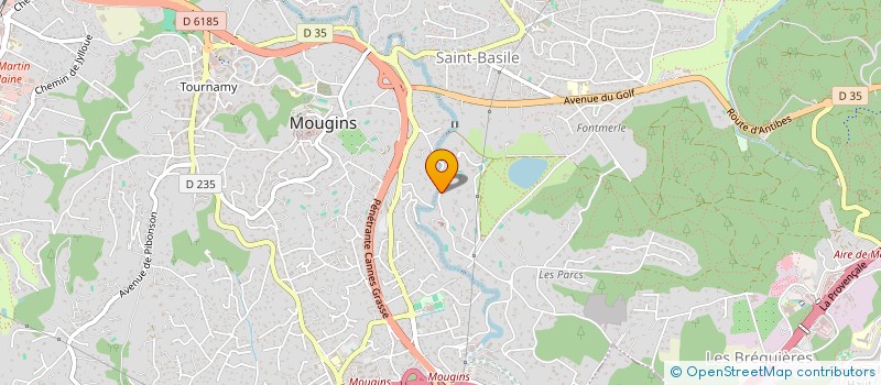 localisation de l'entreprise LA JEEP TEAM à MOUGINS