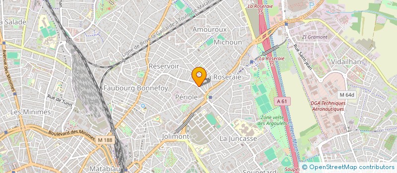 localisation de l'entreprise LA JENLINOISE à TOULOUSE