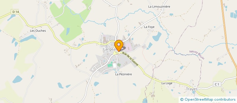 localisation de l'entreprise LA JEUNE FRANCE GYM  L'ABSIE