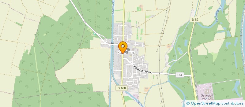localisation de l'entreprise LA JEUNESSE DU RIED BRUN à PORTE DU RIED