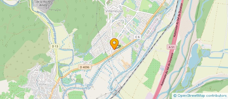 localisation de l'entreprise LA JEUNESSE FRANCAISE ENSEMBLE  VILLENEUVE