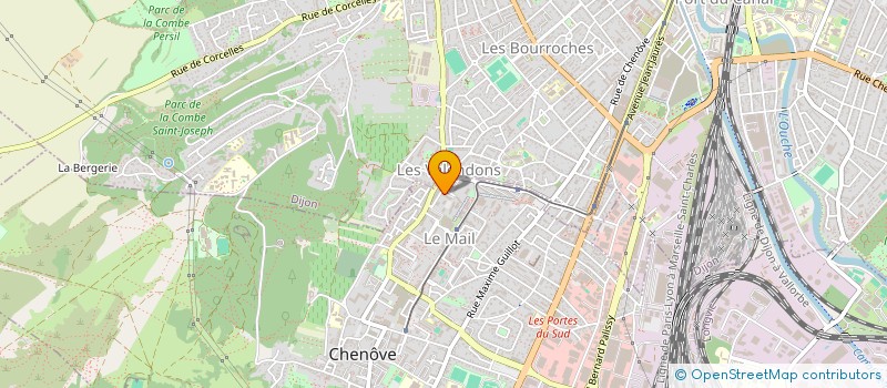 localisation de l'entreprise LA JEUNESSE FRATERNELLE à CHENOVE