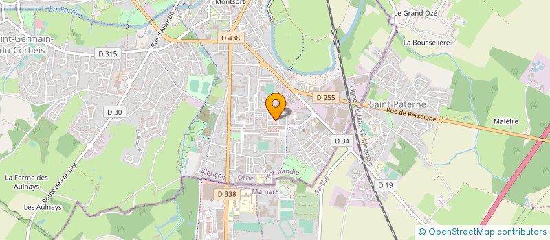 localisation de l'entreprise LA JOCONDE à ALENCON