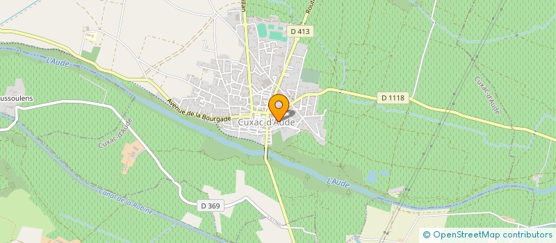 localisation de l'entreprise LA JOIE DE VIVRE à CUXAC-D'AUDE
