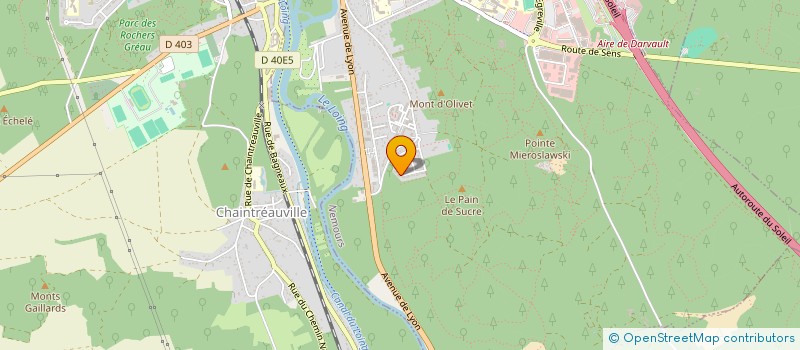 localisation de l'entreprise LA JOIE DE VIVRE  NEMOURS