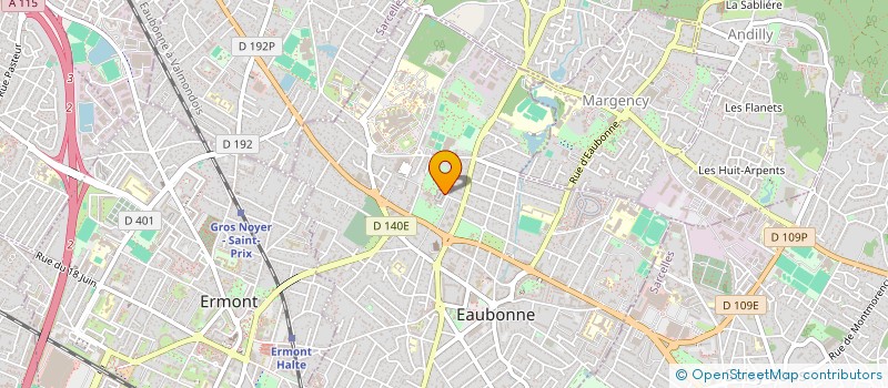 localisation de l'entreprise LA JOIE DE VIVRE (LJDV) à EAUBONNE