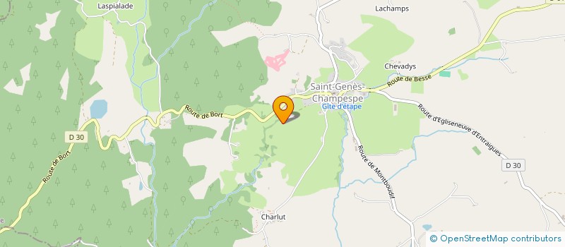 localisation de l'entreprise LA JOINISSE  EGLISENEUVE-D ENTRAIGUES