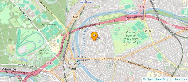 localisation de l'entreprise LA JOINVILLAISE MULTISERVICES  JOINVILLE-LE-PONT