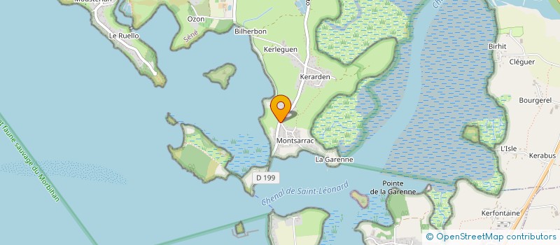 localisation de l'entreprise LA JOLIE ROUSSE  SENE