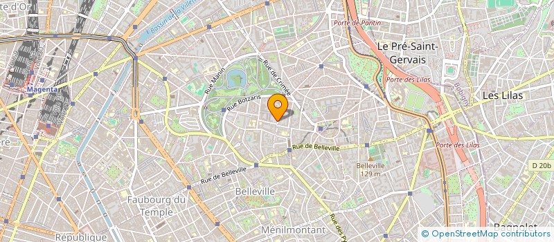 localisation de l'entreprise LA JOLIE VOITURE  PARIS