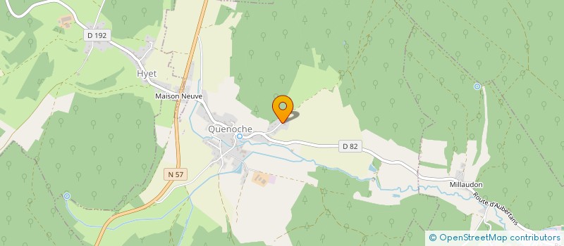 localisation de l'entreprise LA JOLLA  QUENOCHE