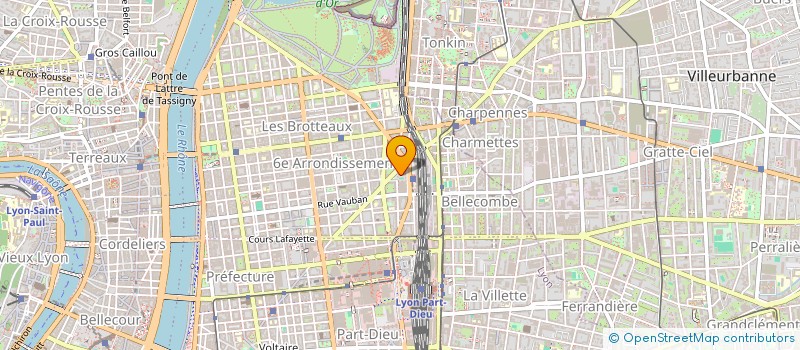 localisation de l'entreprise LA JOLLA INVEST  LYON