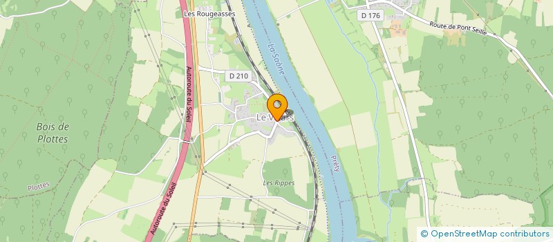 localisation de l'entreprise LA JOLYTINE  LE VILLARS