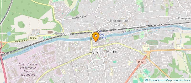 localisation de l'entreprise LA JONCHERE à COGOLIN