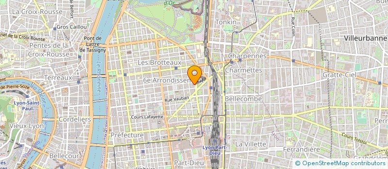 localisation de l'entreprise LA JONCIERE à LYON